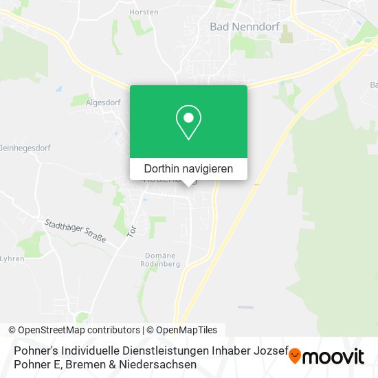 Pohner's Individuelle Dienstleistungen Inhaber Jozsef Pohner E Karte