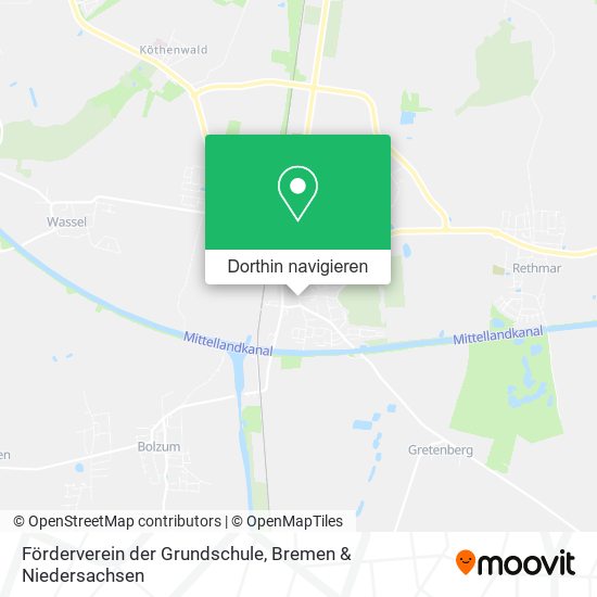 Förderverein der Grundschule Karte