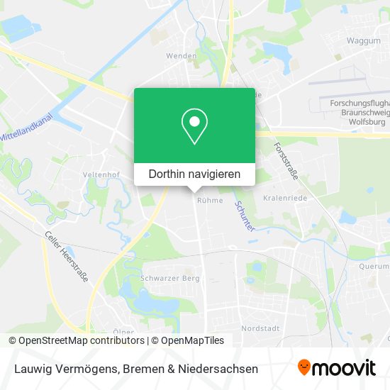 Lauwig Vermögens Karte