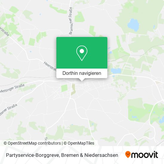 Partyservice-Borggreve Karte