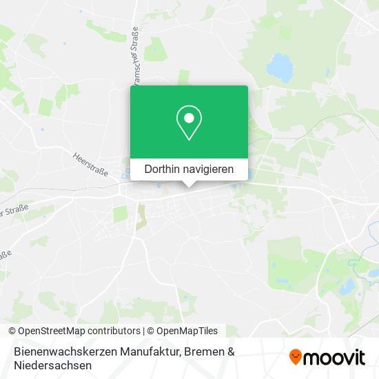 Bienenwachskerzen Manufaktur Karte
