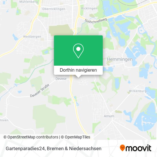 Gartenparadies24 Karte