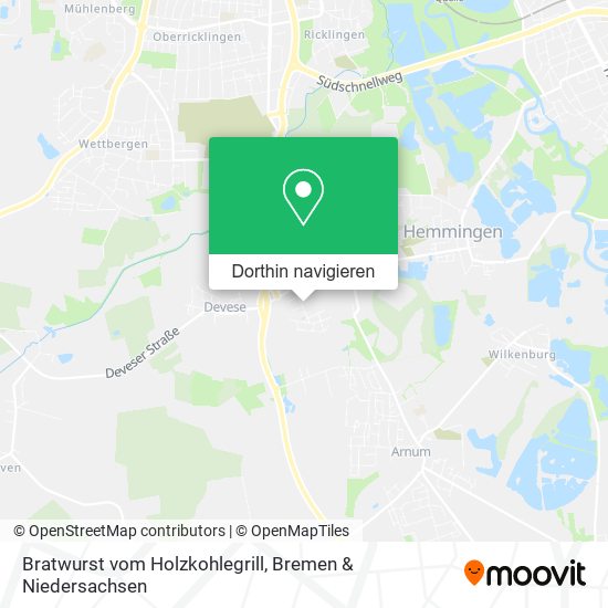Bratwurst vom Holzkohlegrill Karte