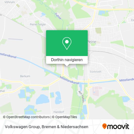 Volkswagen Group Karte