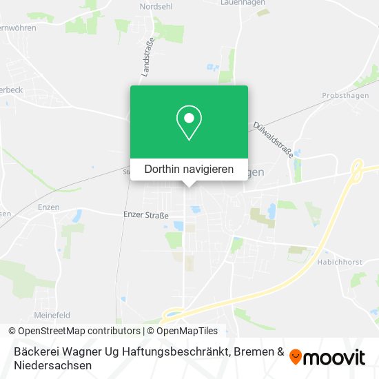 Bäckerei Wagner Ug Haftungsbeschränkt Karte