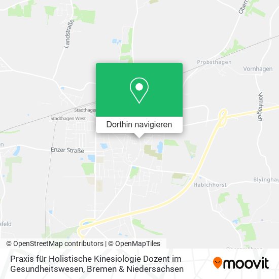 Praxis für Holistische Kinesiologie Dozent im Gesundheitswesen Karte
