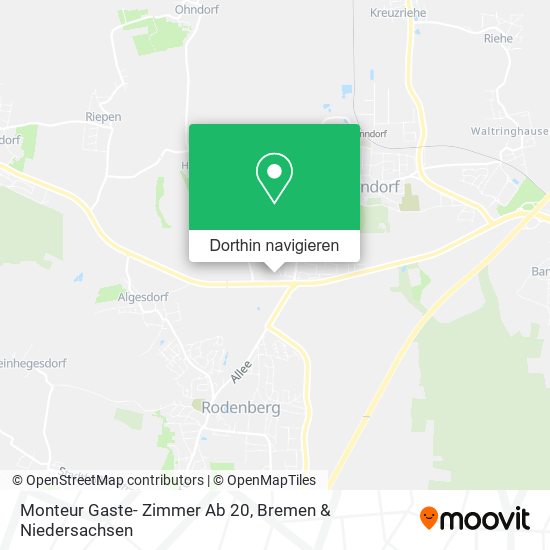 Monteur Gaste- Zimmer Ab 20 Karte