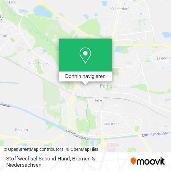 Stoffwechsel Second Hand Karte