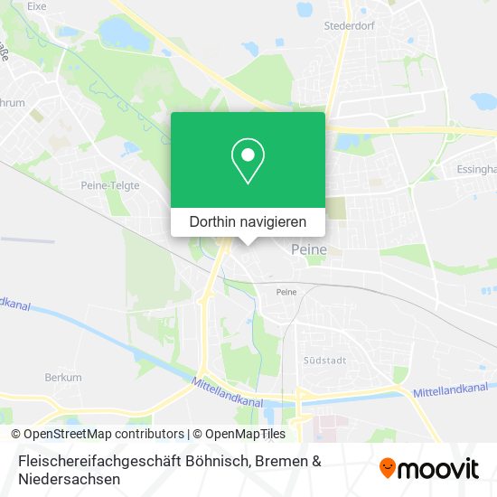 Fleischereifachgeschäft Böhnisch Karte