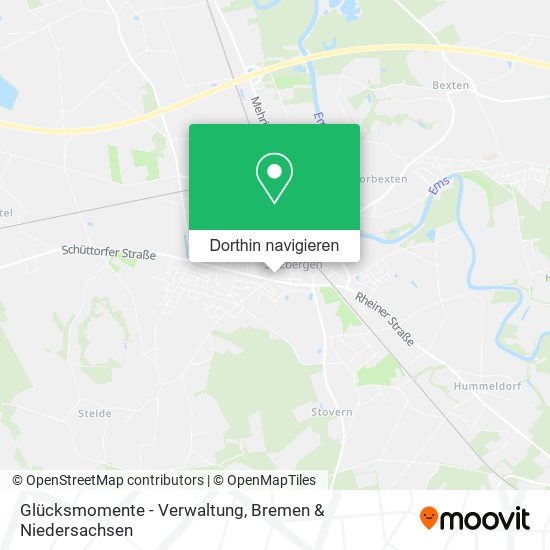 Glücksmomente - Verwaltung Karte