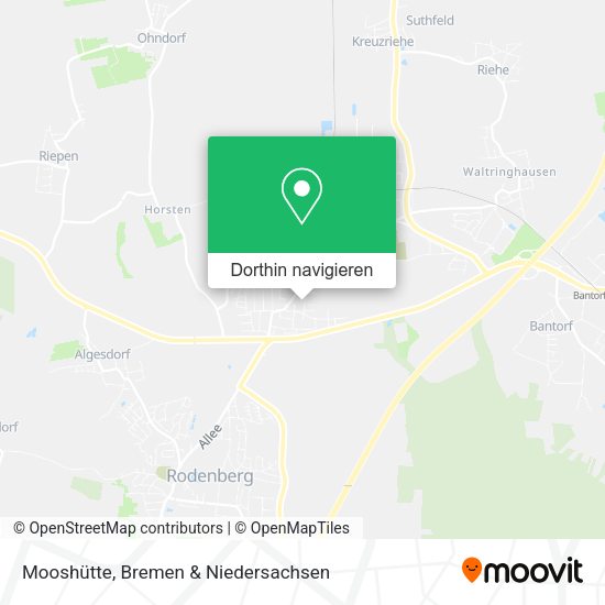 Mooshütte Karte