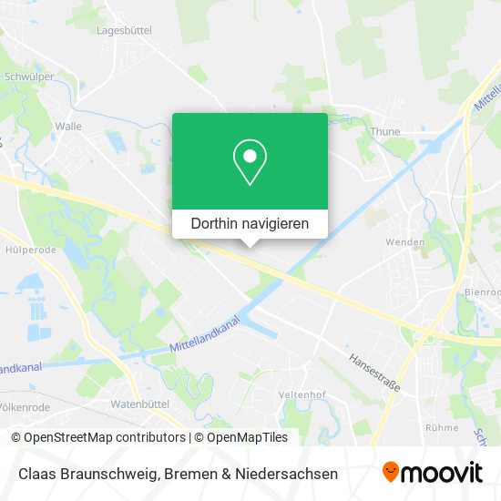 Claas Braunschweig Karte