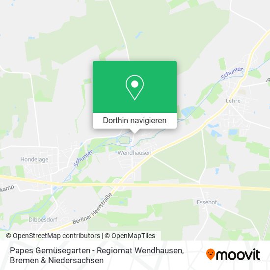 Papes Gemüsegarten - Regiomat Wendhausen Karte