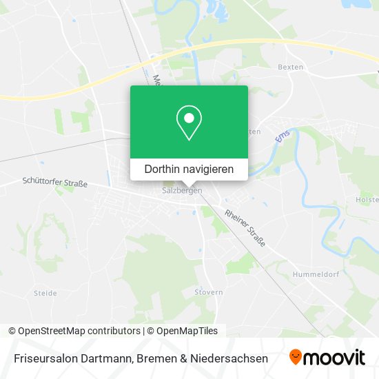 Friseursalon Dartmann Karte