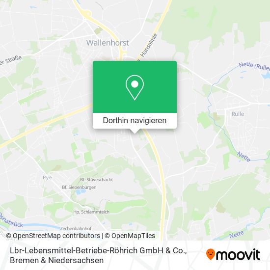 Lbr-Lebensmittel-Betriebe-Röhrich GmbH & Co. Karte