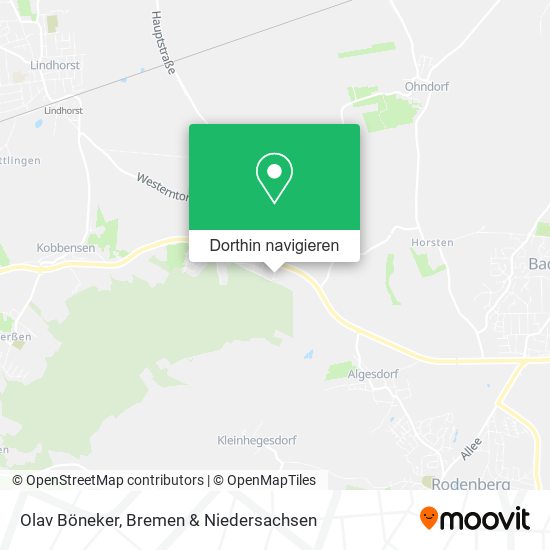 Olav Böneker Karte
