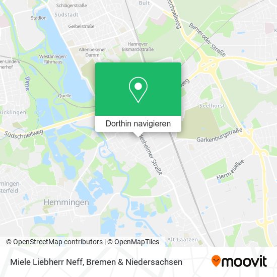 Miele Liebherr Neff Karte