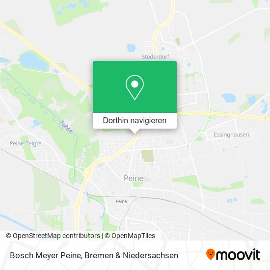 Bosch Meyer Peine Karte