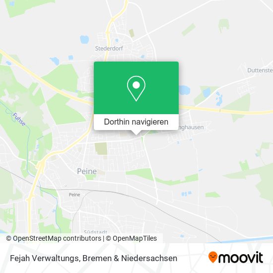 Fejah Verwaltungs Karte