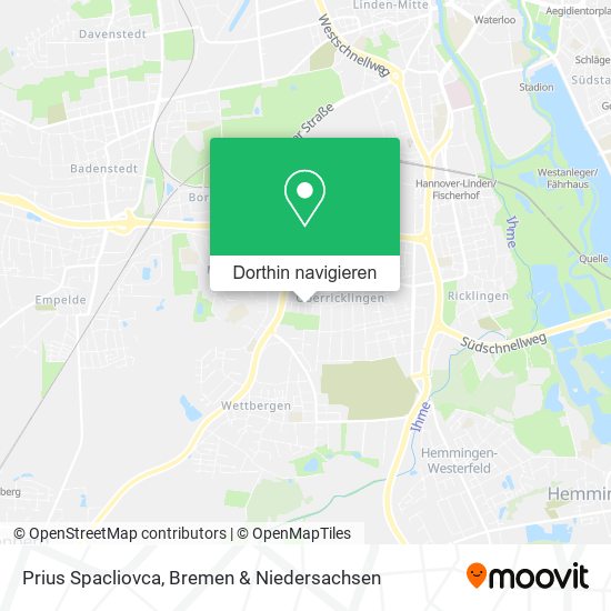 Prius Spacliovca Karte