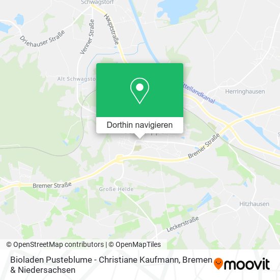 Bioladen Pusteblume - Christiane Kaufmann Karte