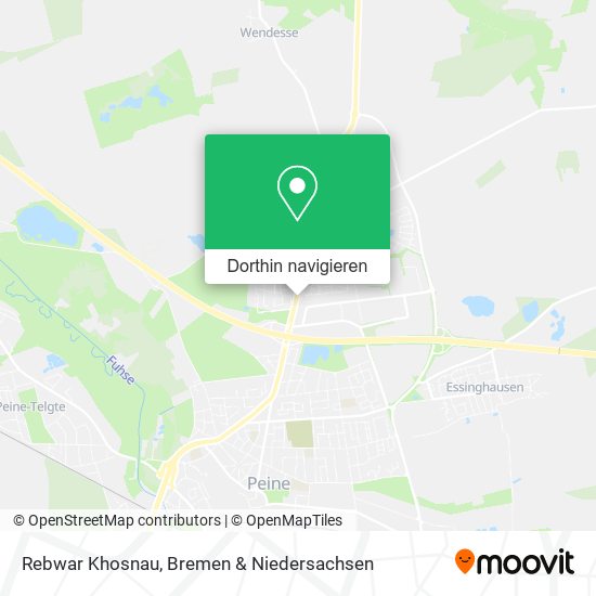 Rebwar Khosnau Karte