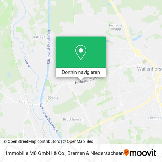 Immobilie M8 GmbH & Co. Karte
