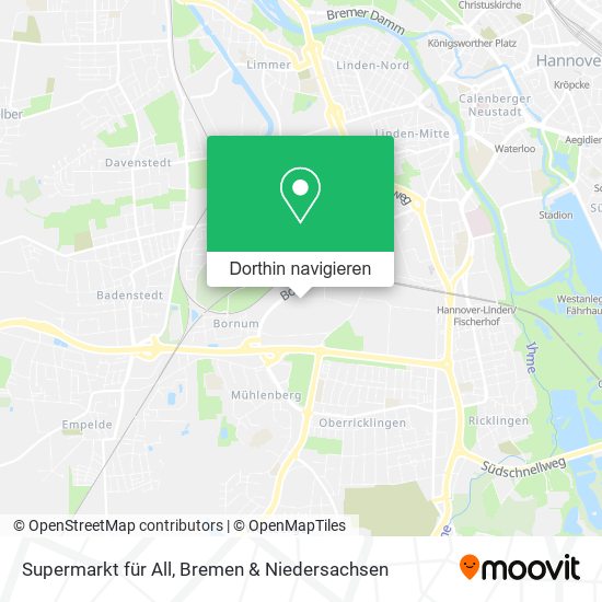 Supermarkt für All Karte