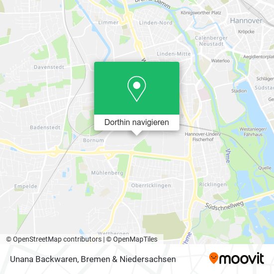 Unana Backwaren Karte