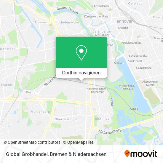 Global Grobhandel Karte