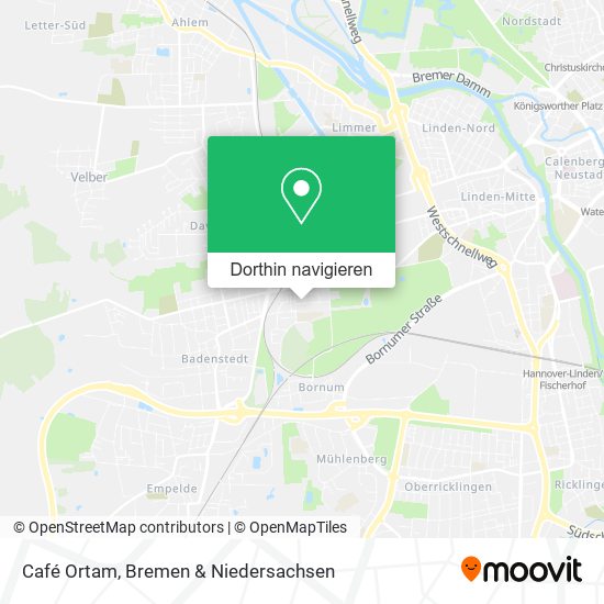 Café Ortam Karte
