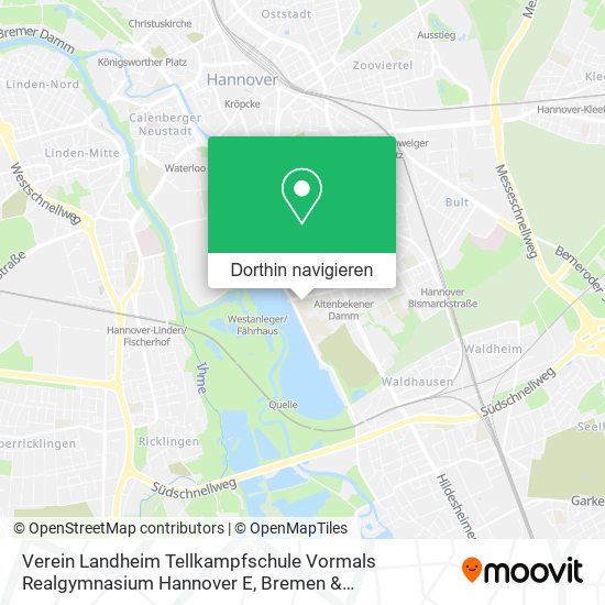 Verein Landheim Tellkampfschule Vormals Realgymnasium Hannover E Karte