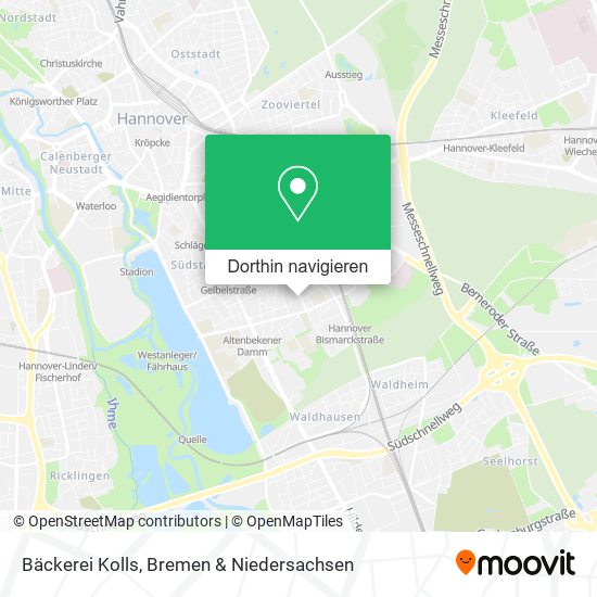 Bäckerei Kolls Karte
