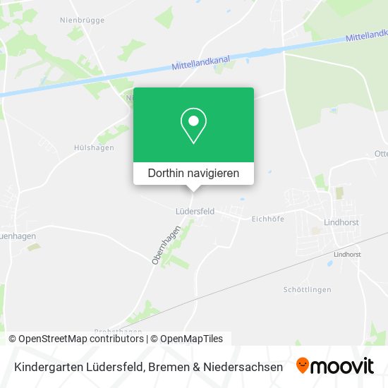 Kindergarten Lüdersfeld Karte
