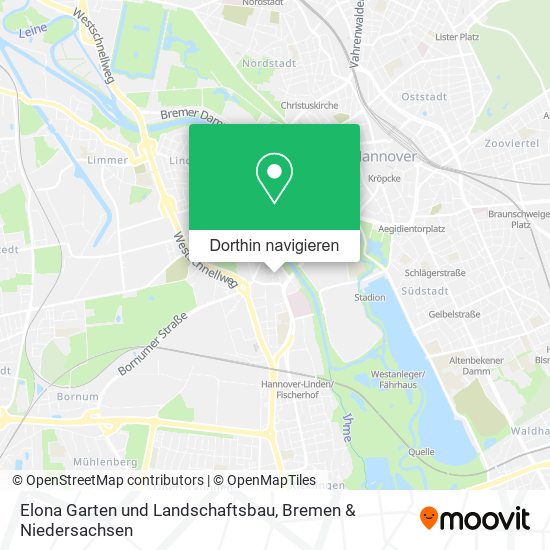Elona Garten und Landschaftsbau Karte