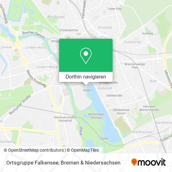 Ortsgruppe Falkensee Karte
