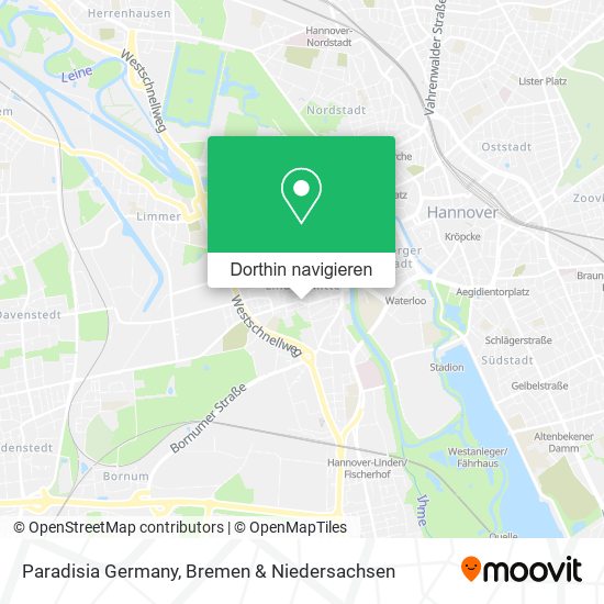 Paradisia Germany Karte