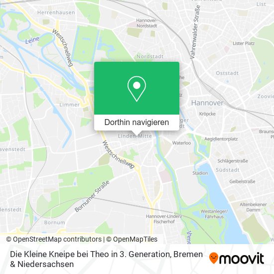 Die Kleine Kneipe bei Theo in 3. Generation Karte