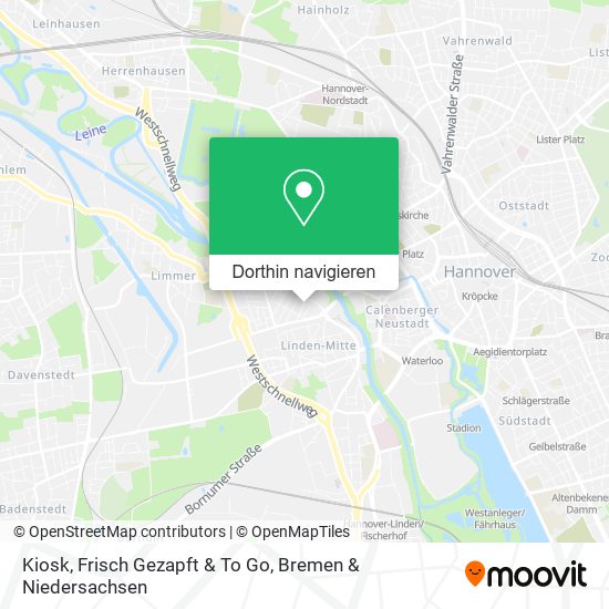 Kiosk, Frisch Gezapft & To Go Karte