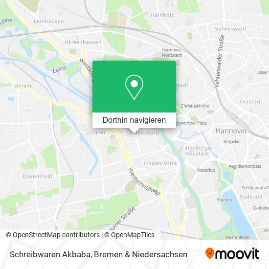 Schreibwaren Akbaba Karte