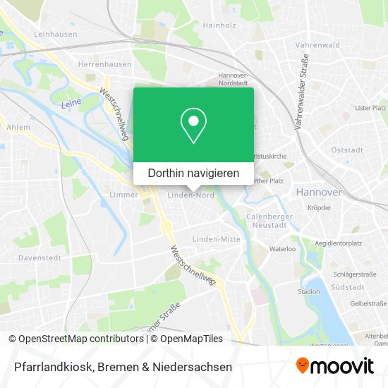 Pfarrlandkiosk Karte