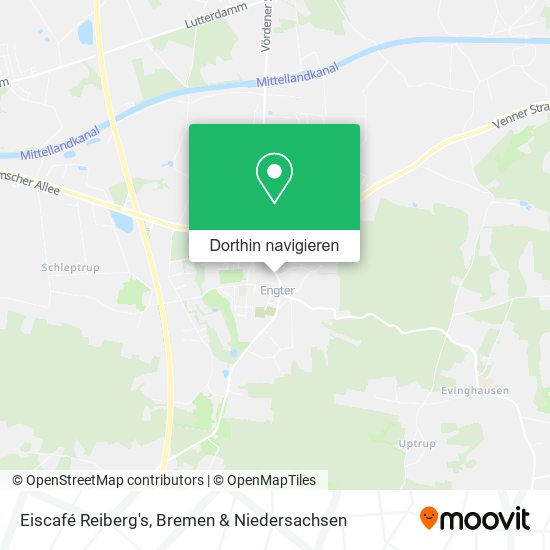 Eiscafé Reiberg's Karte