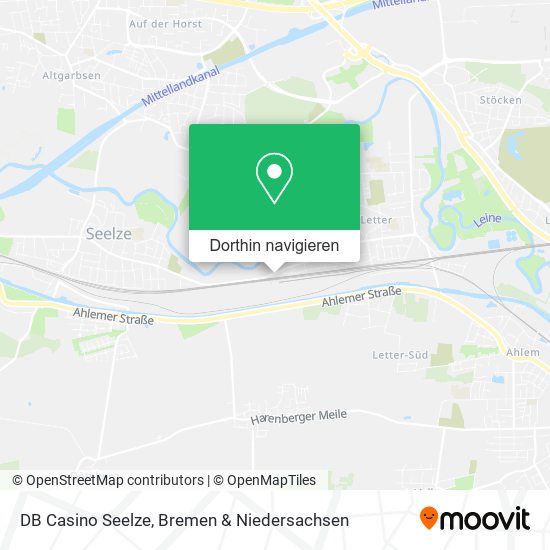 DB Casino Seelze Karte