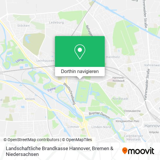 Landschaftliche Brandkasse Hannover Karte