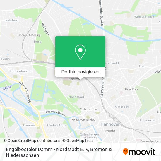 Engelbosteler Damm - Nordstadt E. V Karte