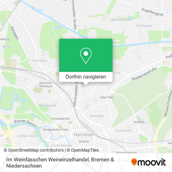 Im Weinfässchen Weineinzelhandel Karte