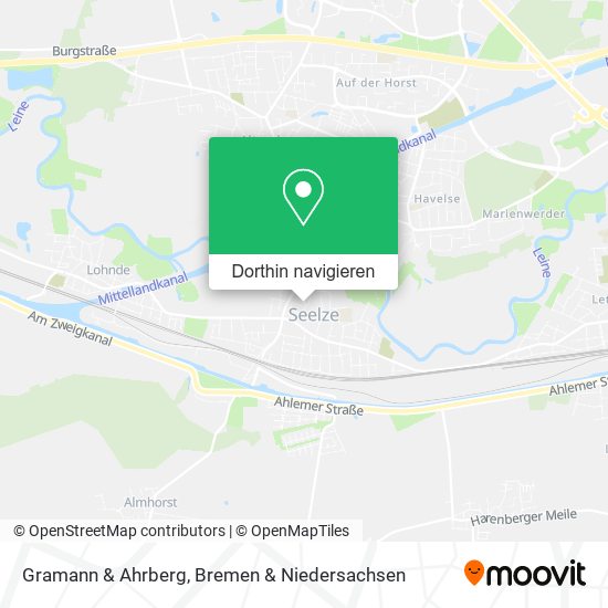 Gramann & Ahrberg Karte