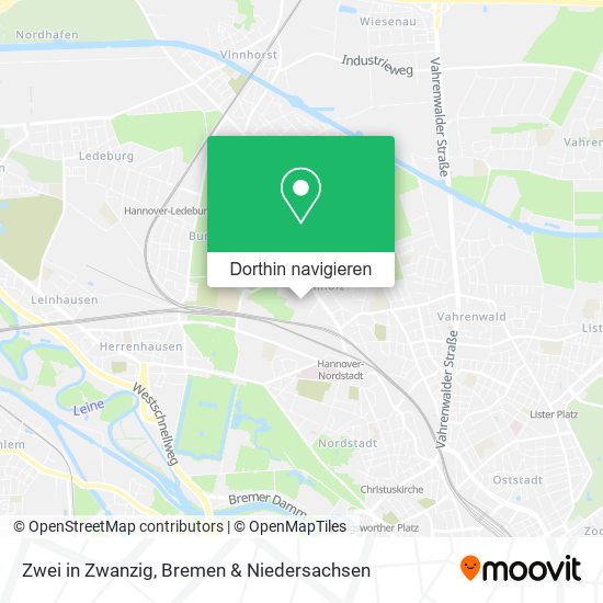 Zwei in Zwanzig Karte