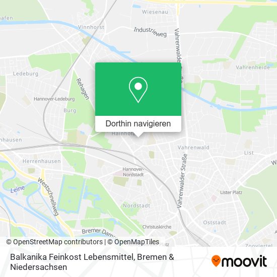 Balkanika Feinkost Lebensmittel Karte