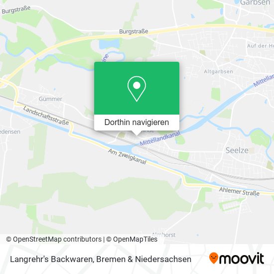 Langrehr's Backwaren Karte